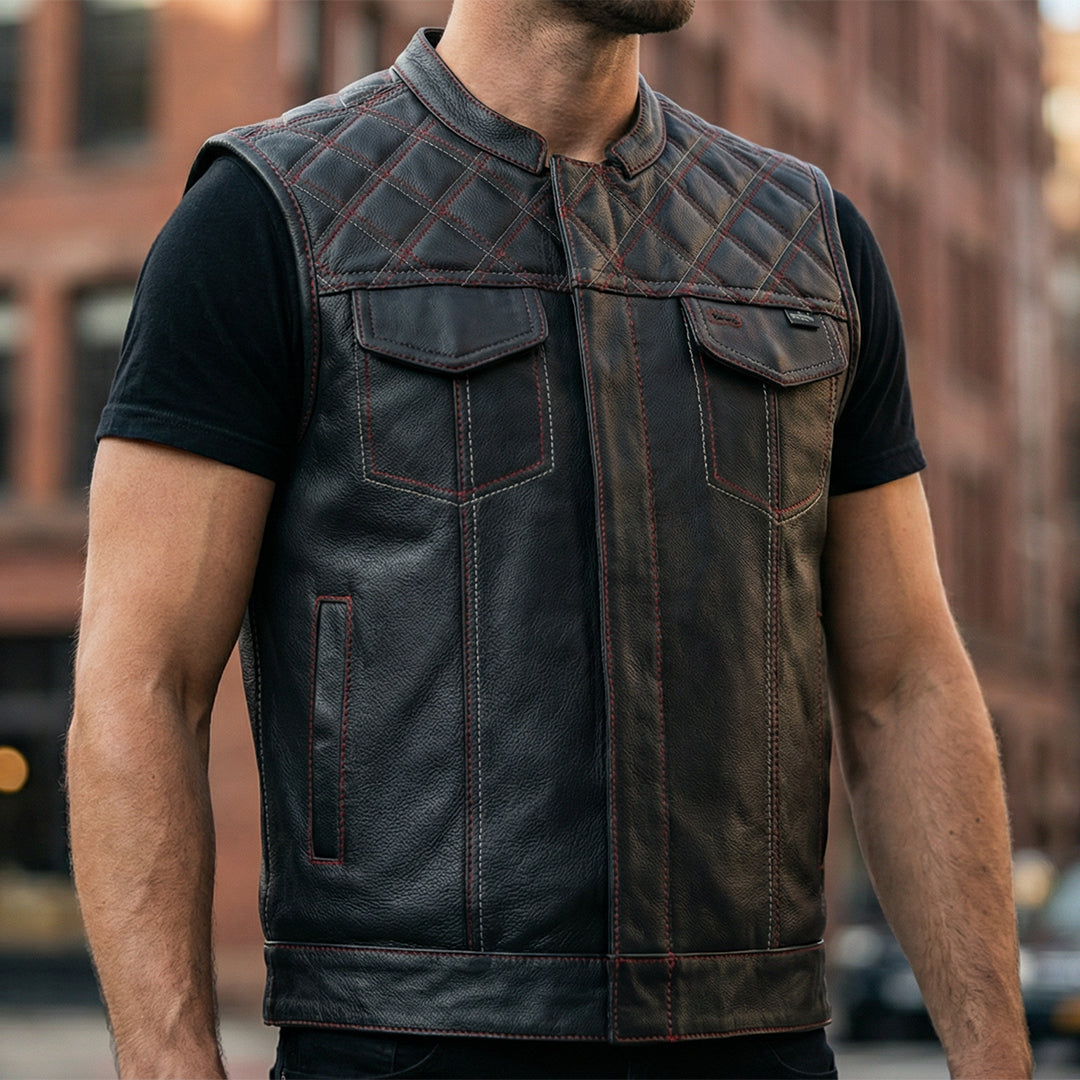 Lethrium Crimson Dominion Vest