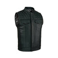 Lethrium Apex Honeycomb Leather Vest