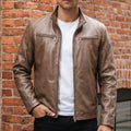 Heritage Brown Leather Jacket