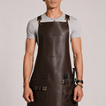 Lethrium Legacy Cross-Back Leather Apron