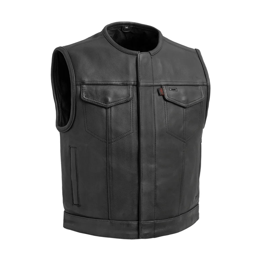 Lethrium Noir Classic Leather Vest